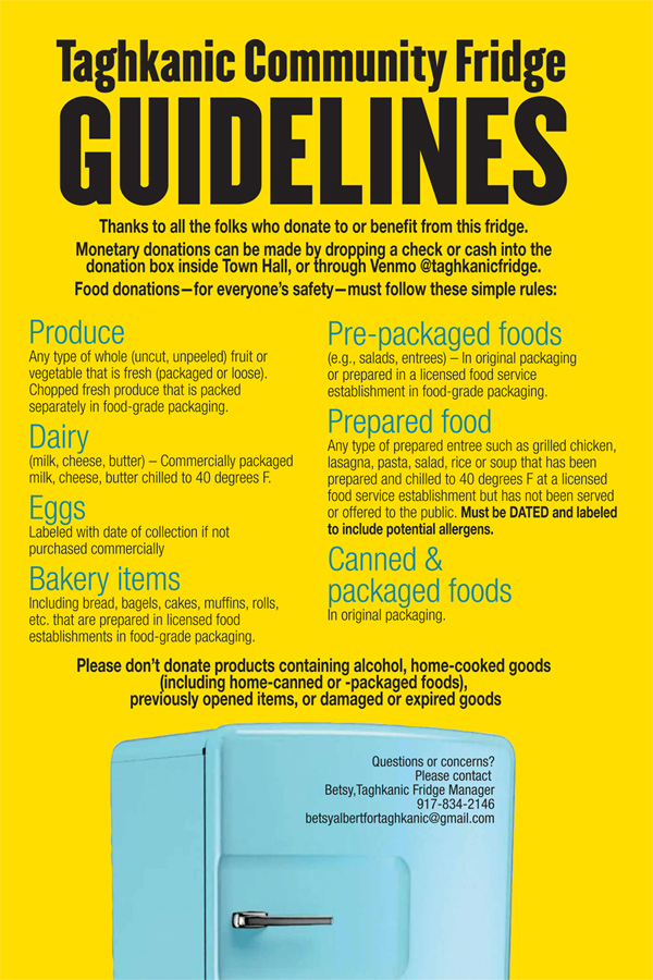 Free-fridge guidelines